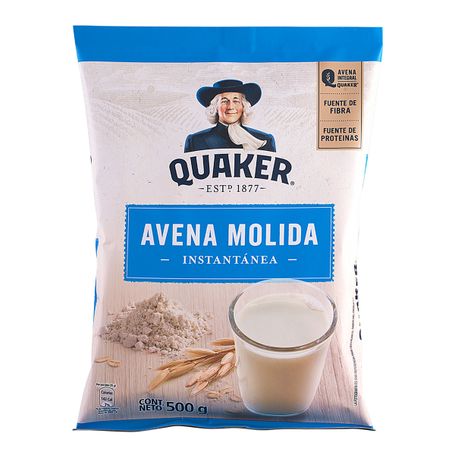 AVENA QUAKER MOLIDA 500GR