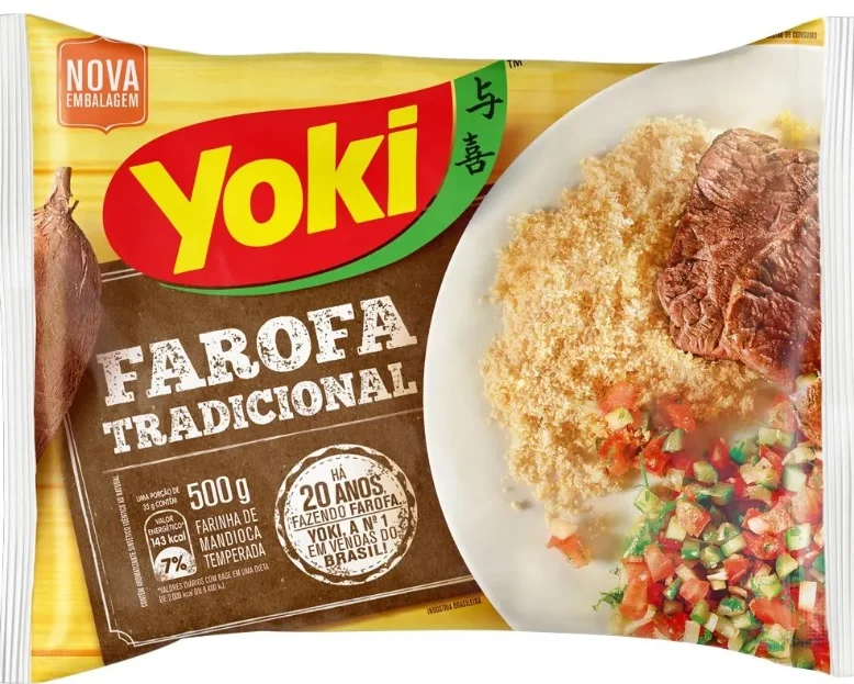 FAROFA PRONTA YOKI 500G