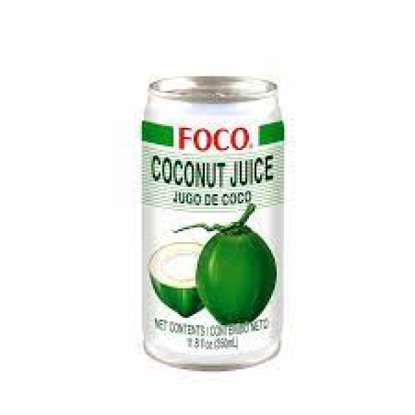 FOCO COCONUT JUICE CAN 350ML