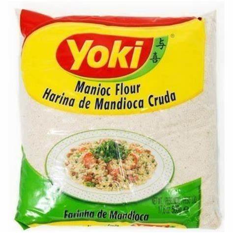 HARINA DE MANDIOCA CRUDA YOKI 500G