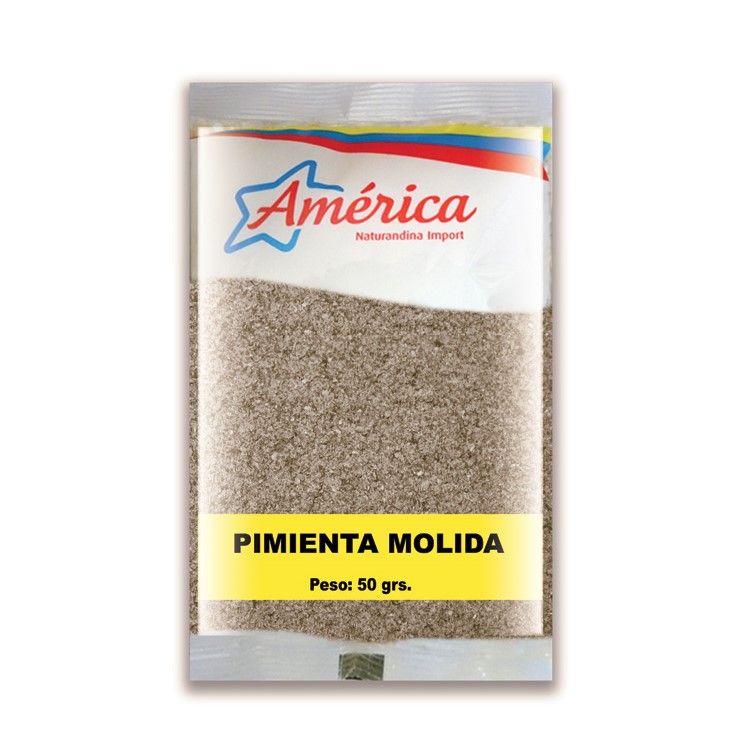 PIMIENTA MOLIDA 50GR AMERICA