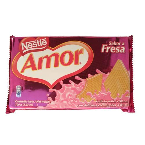 WAFER AMOR FRAGOLA 100G
