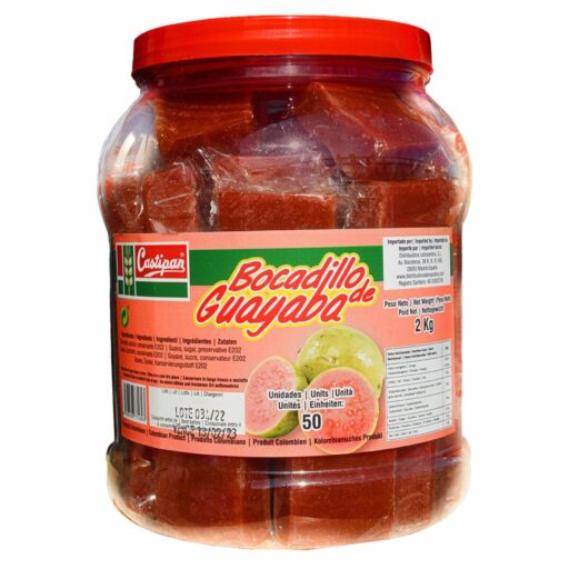 BOCADILLO DE GUAYABA BOMBONERA CASTIPAN