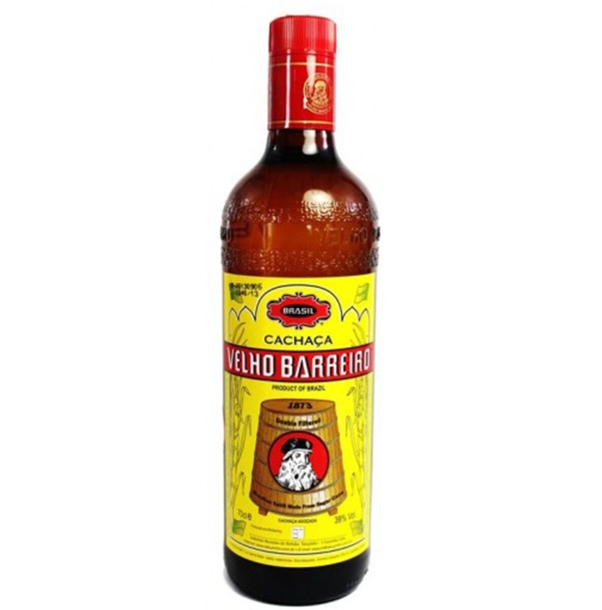 CACHACA VELHO BARREIRO 1 LT