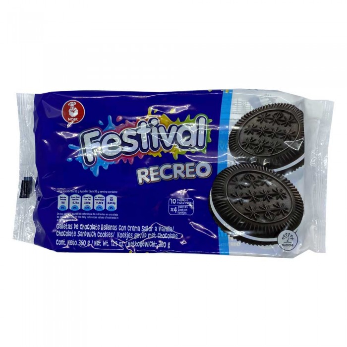 GALLETAS FESTIVAL RECREO 360GR