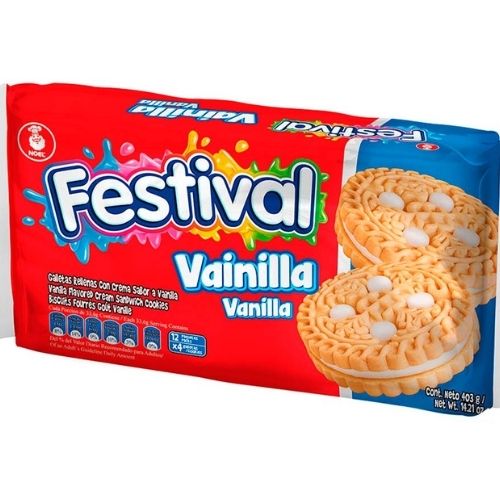 GALLETAS FESTIVAL VAINILLA