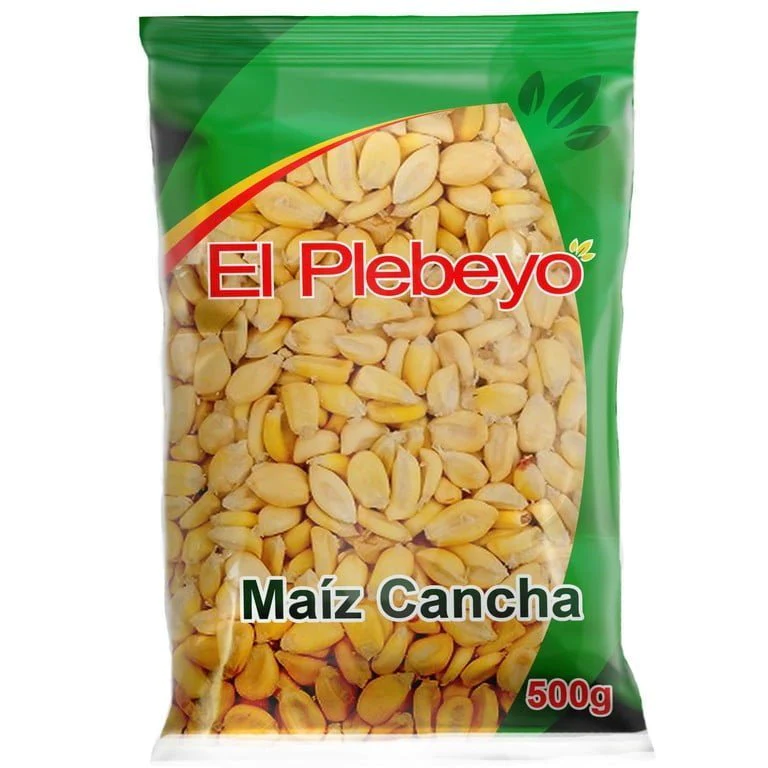 MAIZ CANCHA 500GR EL PLEBEYO