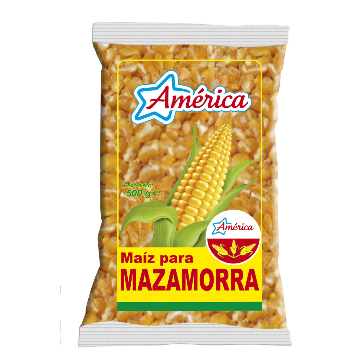 MAZAMORRA AMARILLA AMERICA 500G